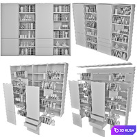 BoConcept | set 11 3D Model Vray