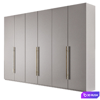 ALA Wardrobe 3D Model Vray