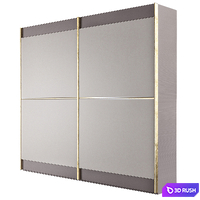 BEND Wardrobe 3D Model Vray