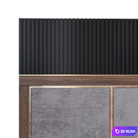 Cabinet lux 3D Model Corona