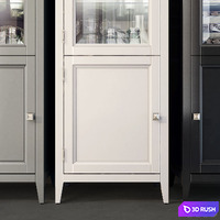 Bookcase, showcase RFS Brooklyn 3D Model Vray, Corona