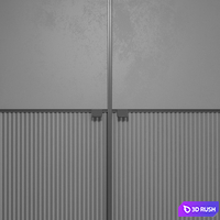 Rimadesio Modulor cabinet V2 3D Model Vray, Corona