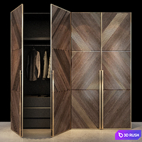 Cabinet Furniture 043 3D Model Vray
