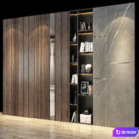 Furniture composition set 123 3D Model Vray