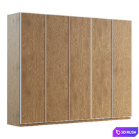 Ramp wardrobe 3D Model Corona