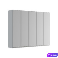 Ramp wardrobe 3D Model Corona