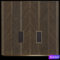 Cupboard 3D Model Corona