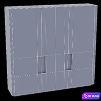 Cupboard 3D Model Corona