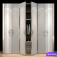 Cabinet Furniture 060 3D Model Vray