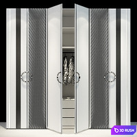 Cabinet Furniture 060 3D Model Vray
