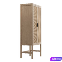 Ivy Storage Cabinet 3D Model Vray, Corona