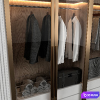 WARDROBE NO12 3D Model Vray, Corona