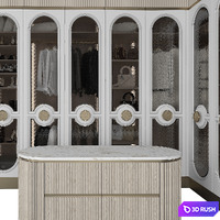 Luxury Wardrobe_4 3D Model Vray