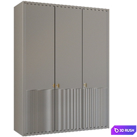 Wardrobe 9 3D Model Vray, Corona