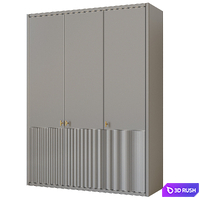 Wardrobe 9 3D Model Vray, Corona