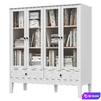 IKEA - IDANAS a cabinet with books 3D Model Vray, Corona