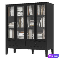 IKEA - IDANAS a cabinet with books 3D Model Vray, Corona