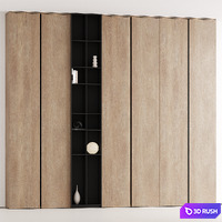 Wardrobe 007 3D Model Vray, Corona