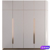 WARDROBE NO24 3D Model Vray, Corona