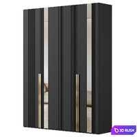 Wardrobe 065 3D Model Vray, Corona