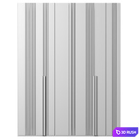 Wardrobe 065 3D Model Vray, Corona