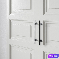Wardrobe 020 3D Model Vray, Corona