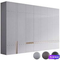 WARDROBE NO26 3D Model Vray, Corona
