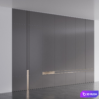 WARDROBE NO26 3D Model Vray, Corona