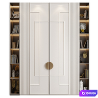 Neoclassical wardrobe 35 3D Model Corona