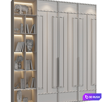 Neoclassical wardrobe 36 3D Model Corona
