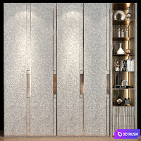 Furniture composition 637 3D Model Vray
