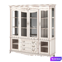 2517500_230_Carpenter_Wine_cabinet_4d_2130x570x2150 3D Model Vray
