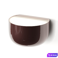 Flos Bellhop Wall Up Lamp 3D Model Vray, Corona