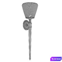 Elstead Lighting Bathroom sconce BATH-AGATHA 3D Model Vray