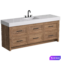 Bathroom Cabinets with washbasins in modern style.Bathroom furniture.Bathroom Sink Cabinets 3D Model Vray, Corona