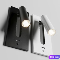 Elvi Home Headboard LED Wall Light 3D Model Vray, Corona