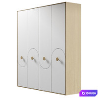 Wardrobe - 1 3D Model Corona
