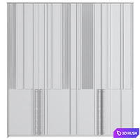 Wardrobe 66 3D Model Vray, Corona