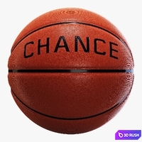 Set of chanse basketballs 3D Model Vray