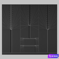 Closet Irvine 3D Model Corona