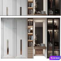 Furniture composition GHS-2371 3D Model Vray