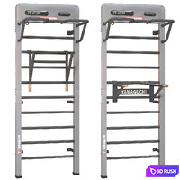 Yamaguchi Smart Wall Multifunctional Wall Trainer 3D Model Corona