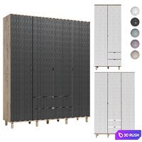 Cabinets Tedjons Leaf 3D Model Corona