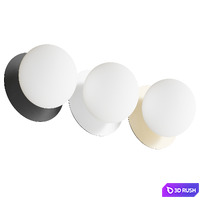 LARGE OPAL | ceiling lamp 3D Model Corona