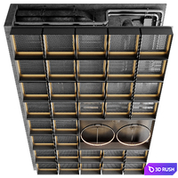 Ceiling 8 3D Model Vray, Corona