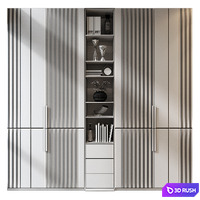 Furniture composition MLK-23 3D Model Vray