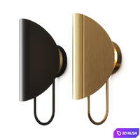 Kuzco Lighting Seno Wall Lamps 3D Model Vray, Corona