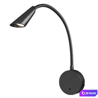 Sconce Boken black 3D Model Corona
