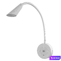 Sconce Boken black 3D Model Corona
