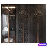 Wardrobe GHS-2397 3D Model Vray